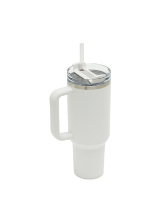 细节 –点击放大 - STANLEY - 探险系列 H2.0 不锈钢真空吸管杯 1.18L — 霜白