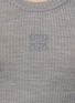  - LOEWE - ANAGRAM 刺绣真丝针织背心