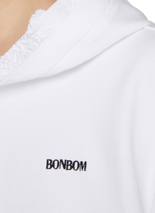  - BONBOM - 假两件连帽卫衣